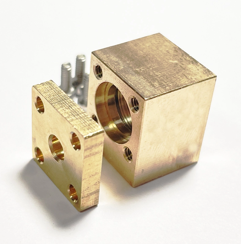 Brass Laser Diode Housing With 700nm-1100nm Glasee Collimation Infrared Lens (TO5 9mm Diode)