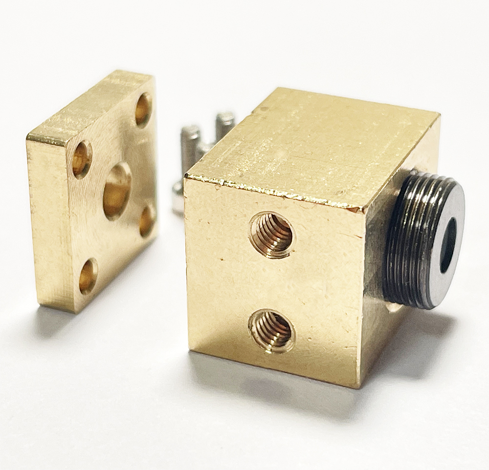 Brass Laser Diode Housing With 700nm-1100nm Glasee Collimation Infrared Lens (TO18 5.6mm Diode)
