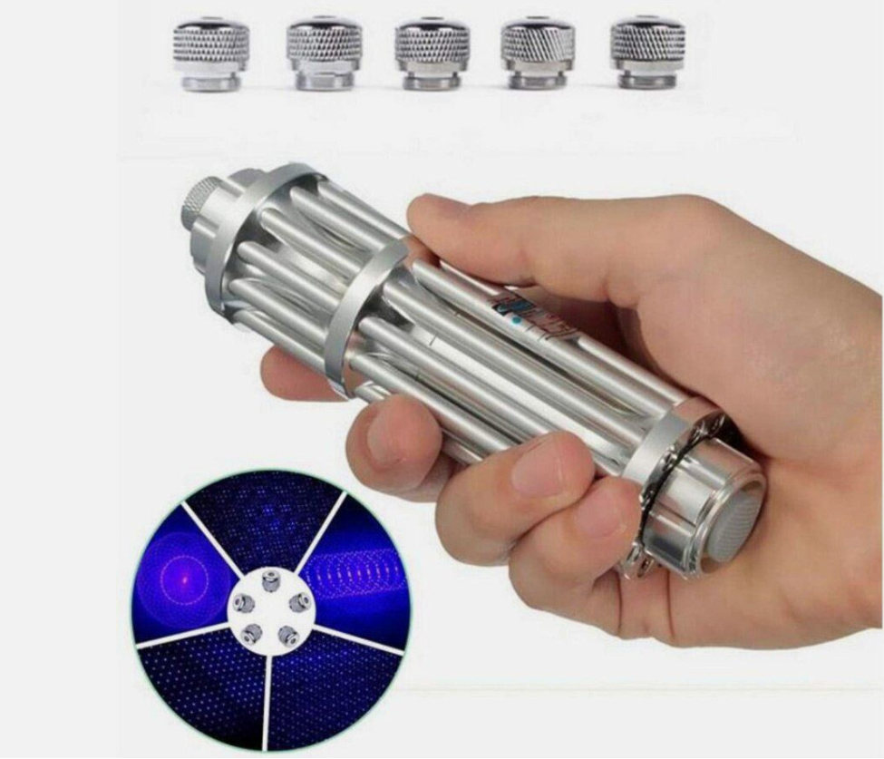 488nm Cyan Laser Pointer Visible Beam Light Torch Lazer Pen Light With Battery CB60