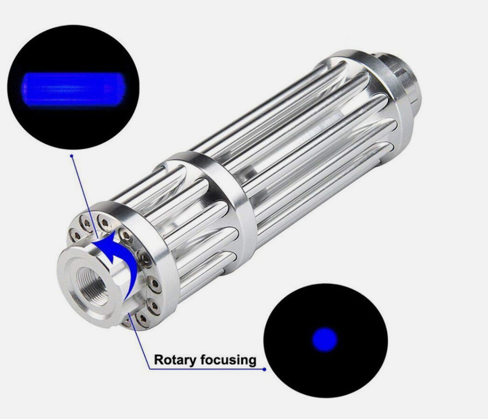 488nm Cyan Laser Pointer Visible Beam Light Torch Lazer Pen Light With Battery CB60