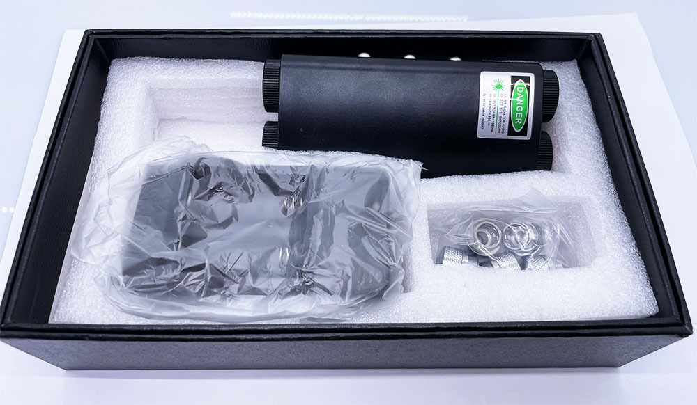 Dual Heads 505nm 2*100mW Green Laser Sword/Laserman Show/Bright Thick Green Beam