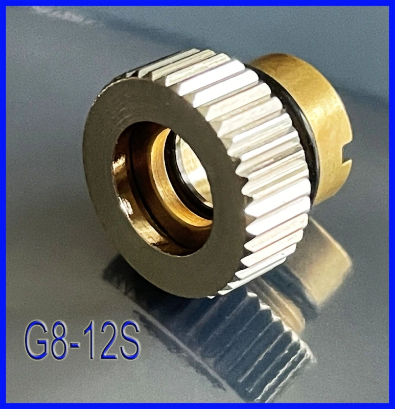 High Efficiency Mounted Collimating Glass Lens for 400nm-700nm Lasers (G8-12S)
