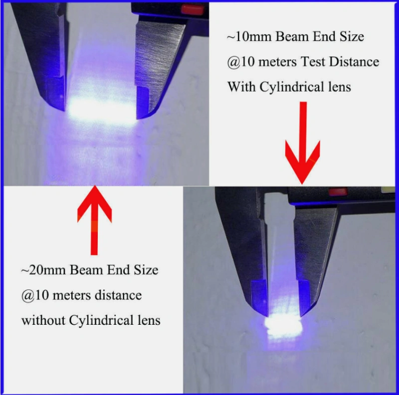 405nm-495nm Cylindrical Mirro Group/Blue Laser Diode Beam Correction Lens