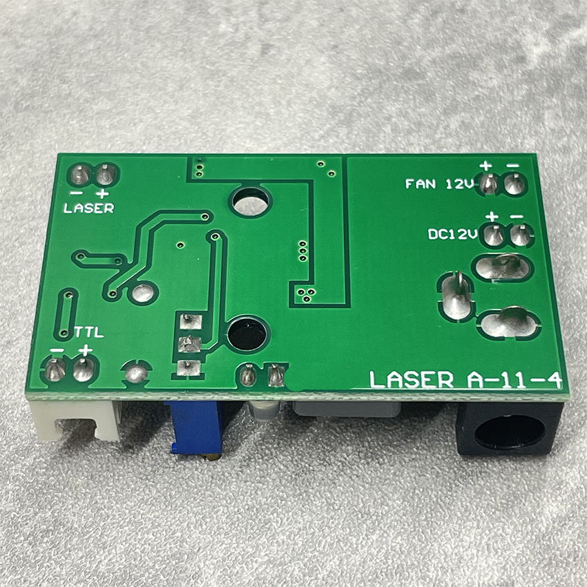 2.5A Laser Diode Driver for 405 450 520 635 and 660nm Diodes TTL Modulation 12V