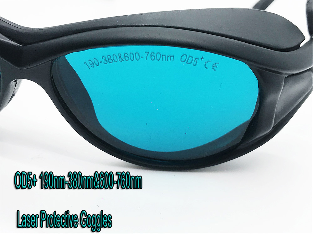Laser Safety Goggles EP2 200-380nm and 600-760nm (Red lasers)