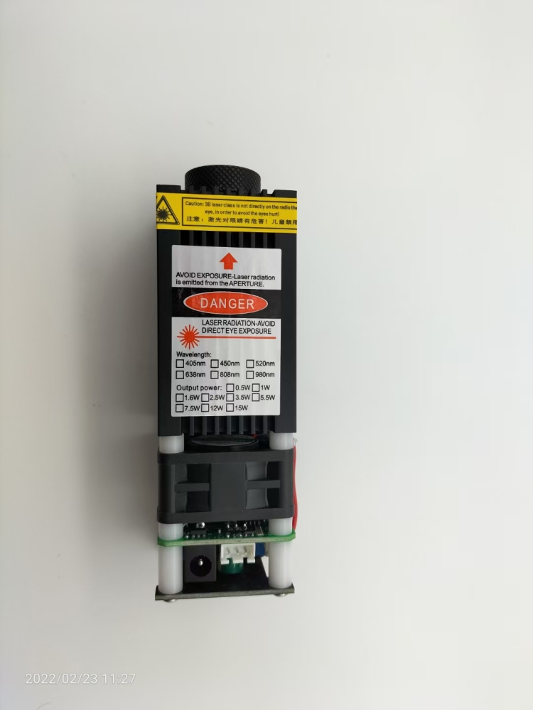 Techhood 100mW 40*40*125mm Bright Green Colour (555nm) Dot Laser Module/Lab Light Source