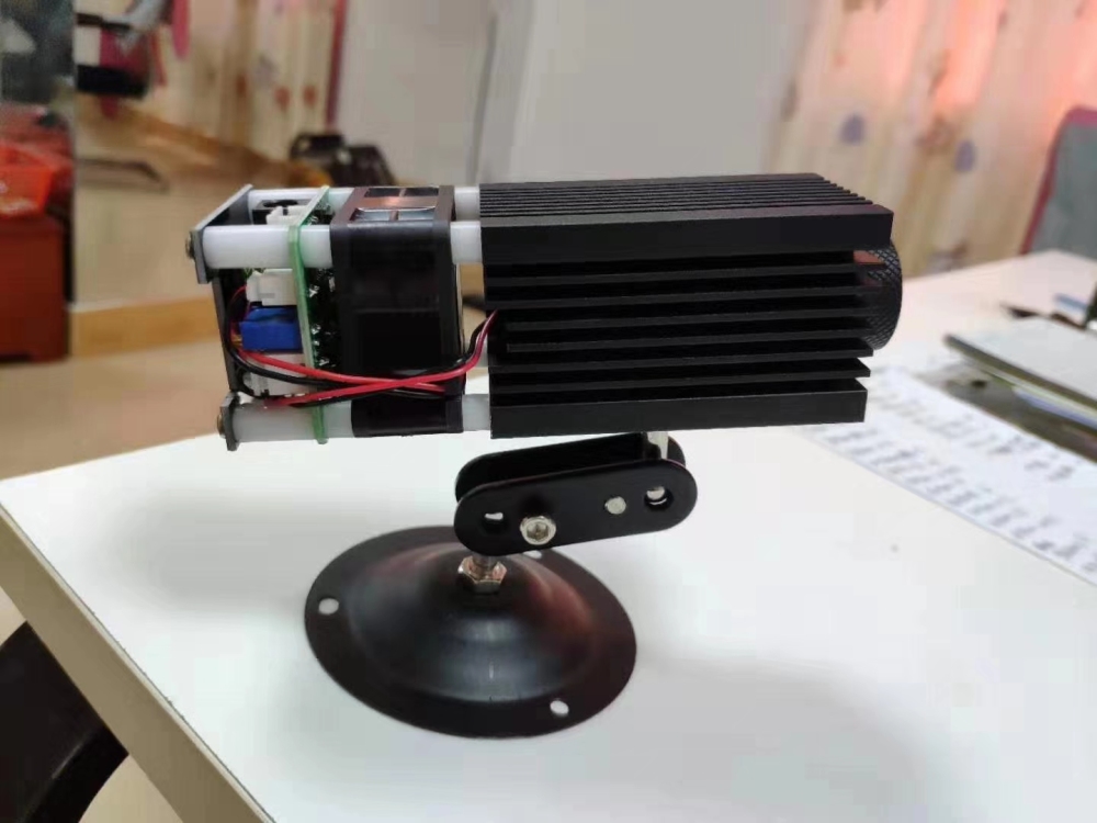 Techhood 100mW 40*40*125mm Yellow Green Colour (561nm) Dot Laser Module/Lab Light Source
