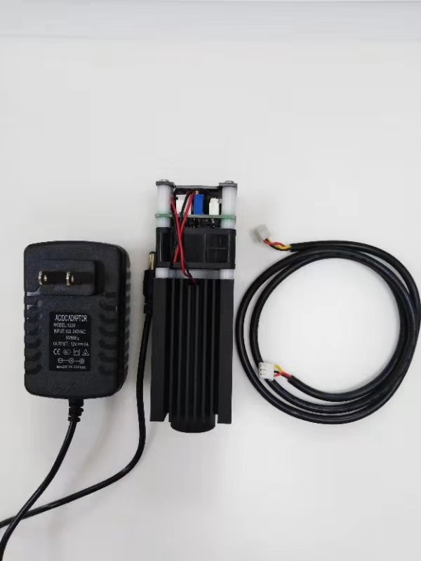 Techhood 100mW 40*40*125mm Bright Green Colour (555nm) Dot Laser Module/Lab Light Source