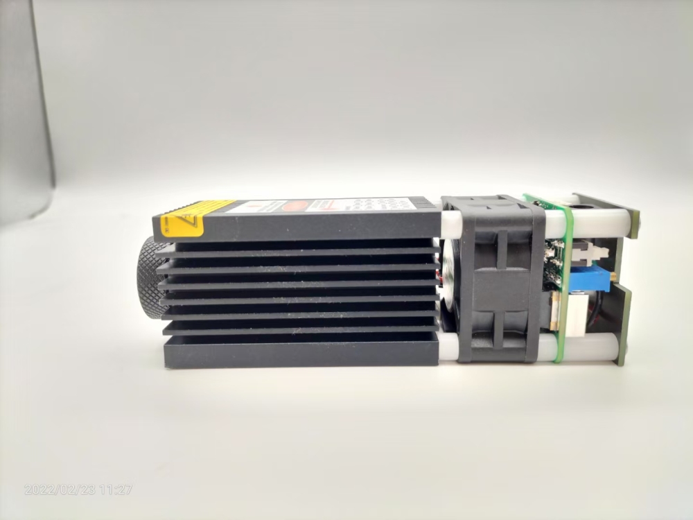 Techhood 50mW 40*40*125mm Yellow Green Colour (561nm) Dot Laser Module/Lab Light Source
