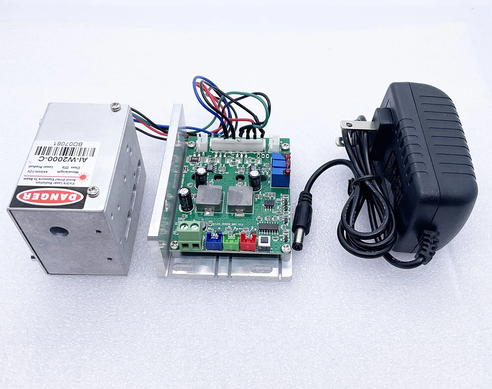 Analogue/TTL RGB 2000mW Full Colour Laser Module