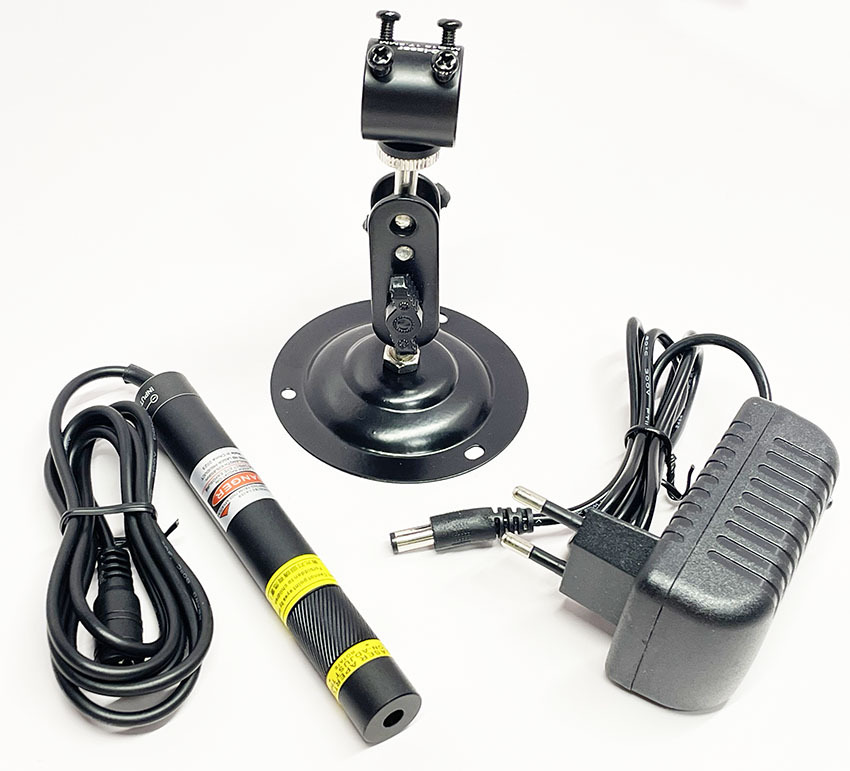 Techhood 16*120 200mW Red (660nm) Word-Line Laser Module with Adjustable Focus (5V)