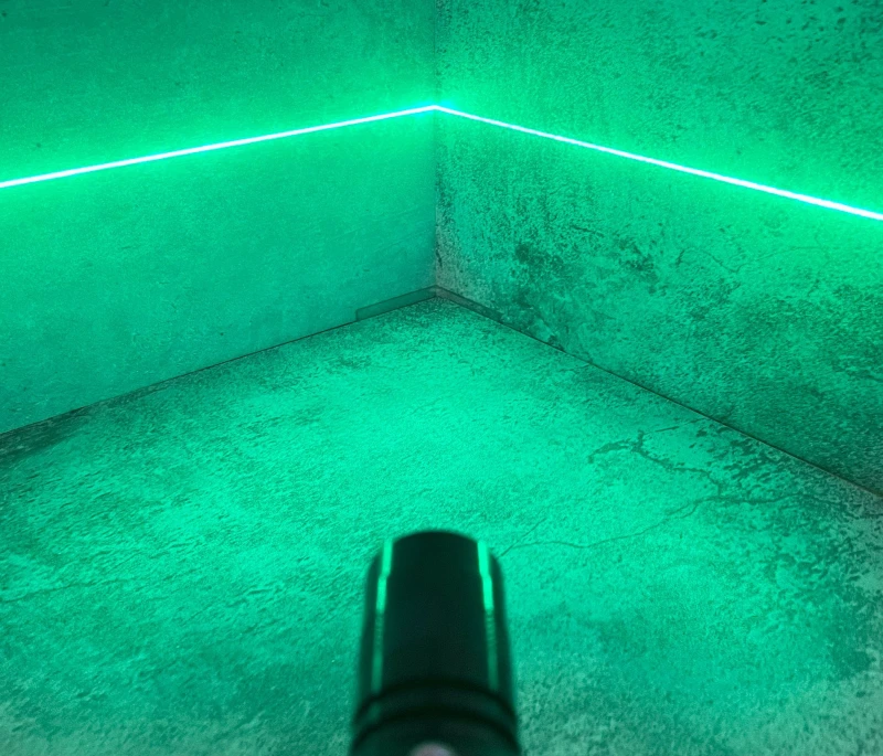 Techhood 26*110 100mW Green (520nm) Line Laser Module with Adjustable Locking Focus