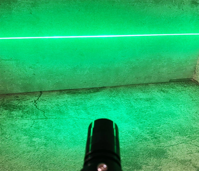 Techhood 26*110 50mW Green (520nm) Line Laser Module with Adjustable Locking Focus