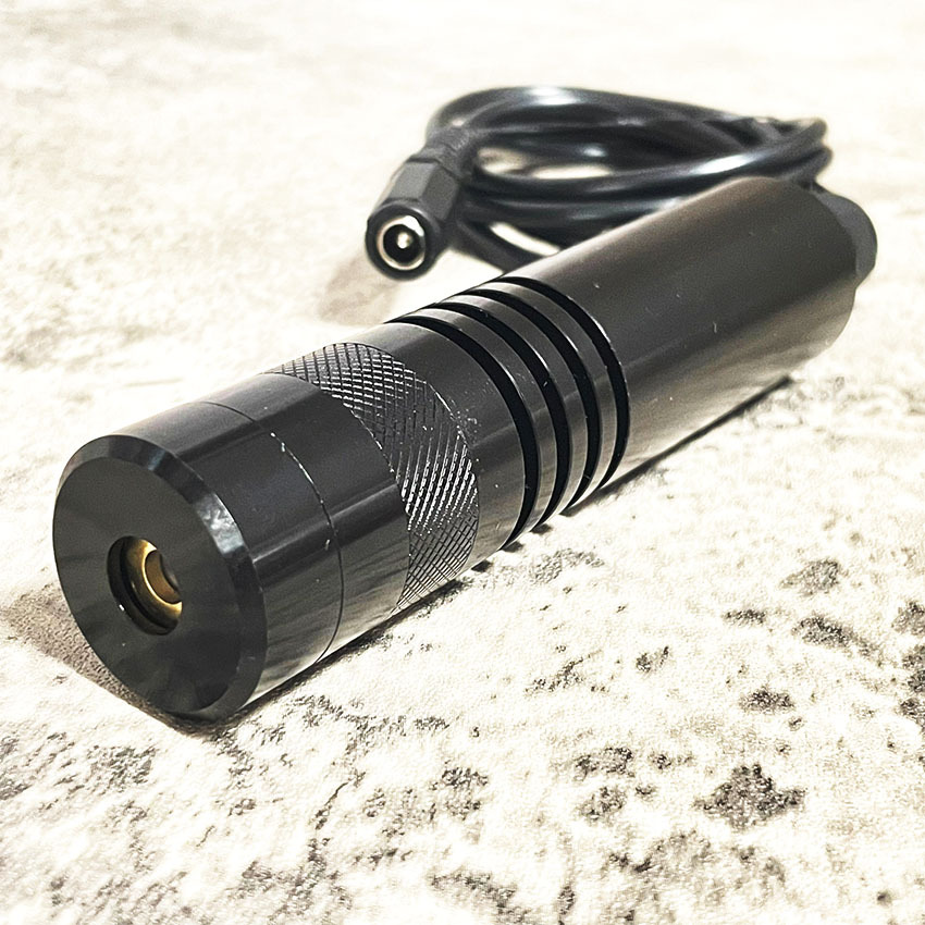 Techhood 26*110 50mW Green (520nm) Grid-Patter Laser Module with Adjustable Locking Focus