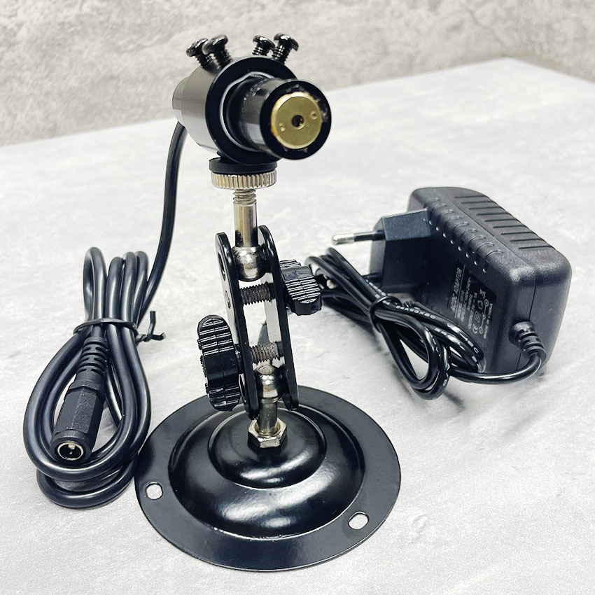 Techhood 16*68 50mW Green (520nm) Line Laser Module with Adjustable Locking Focus