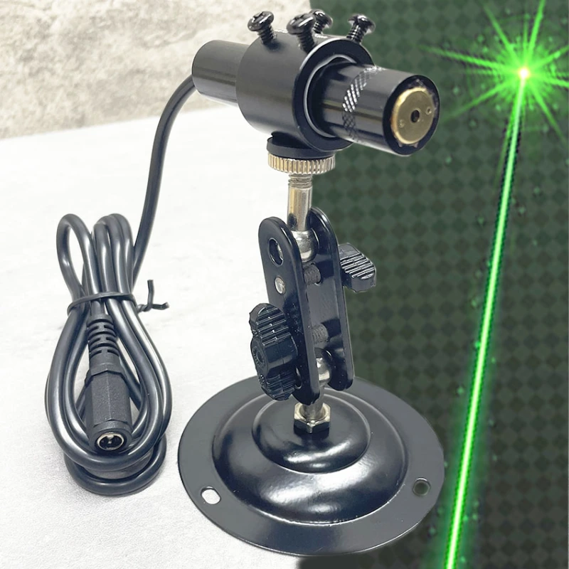Techhood 16*68 50mW Green (520nm) Line Laser Module with Adjustable Locking Focus
