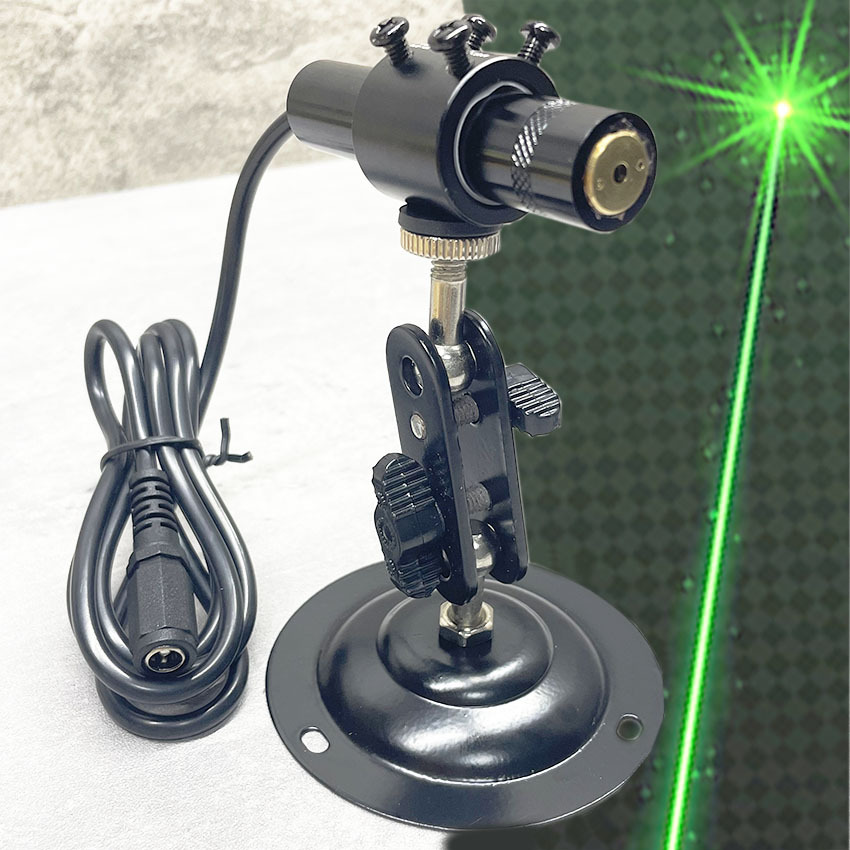 Techhood 16*68 50mW Green (520nm) Line Laser Module with Adjustable Locking Focus