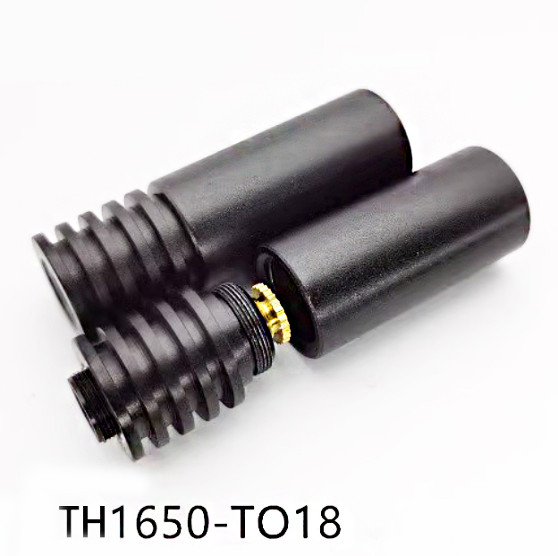2x 16*50mm 5.6mm Laser Diode Housing Case Shell with Lens and Spring