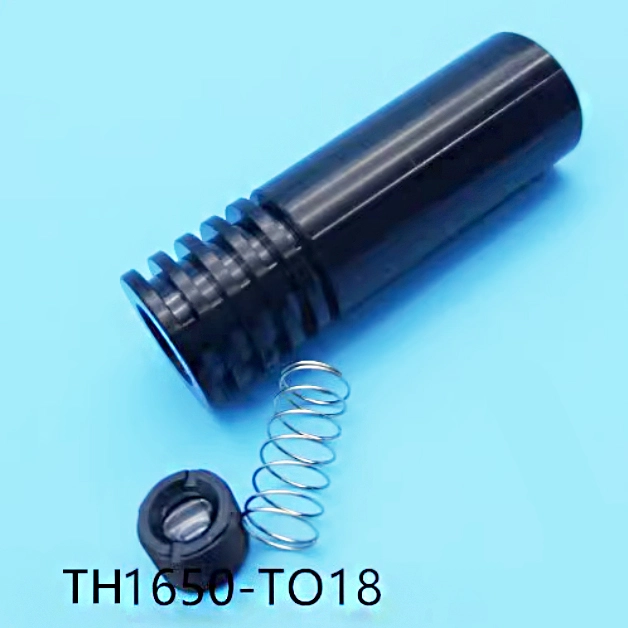 2x 16*50mm 5.6mm Laser Diode Housing Case Shell with Lens and Spring