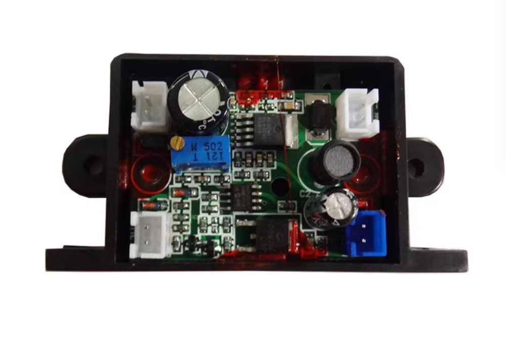 Analog Modulation 12V input step-down driver Red laser driver board