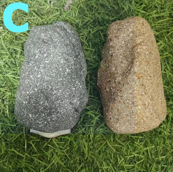 Stone key storage box,creative design, doorway, flower bed, home key anti-lost device, hidden collection