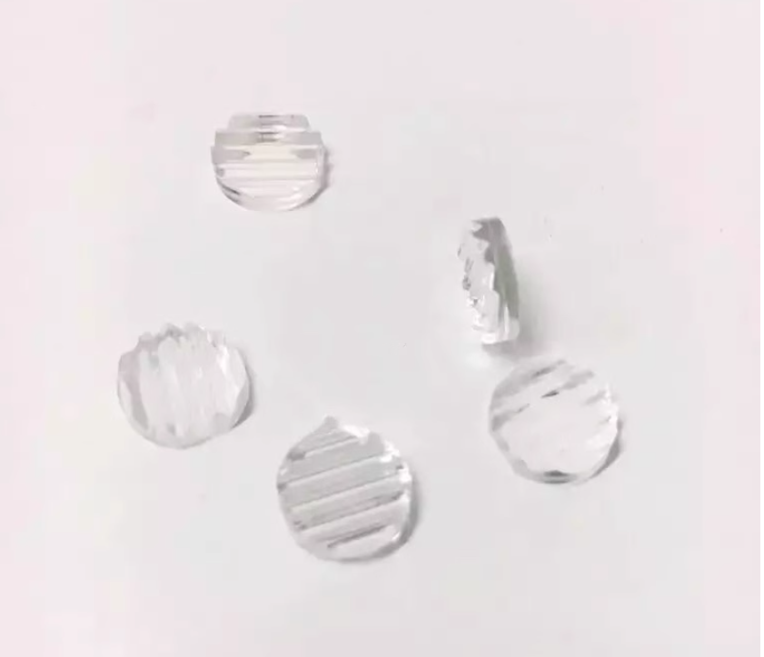 50* φ8mm Line laser lens PMMA optical lens 15°, 30°, 45°, 60°, 90°, 110°, 130° optional