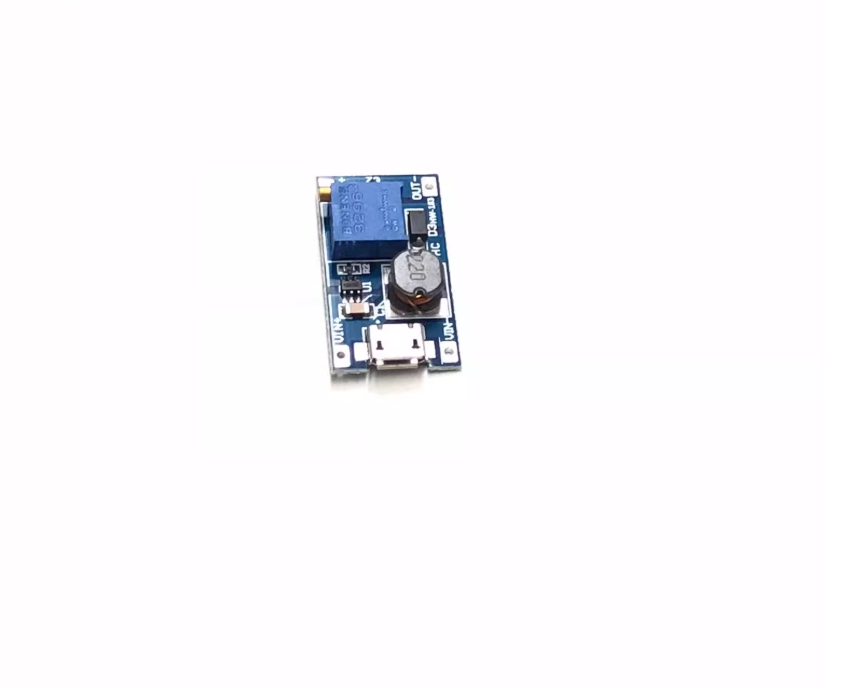 3pcs DC-DC boost module, 2A boost board, wide voltage input 2/24V up 5/9/12/28V adjustable