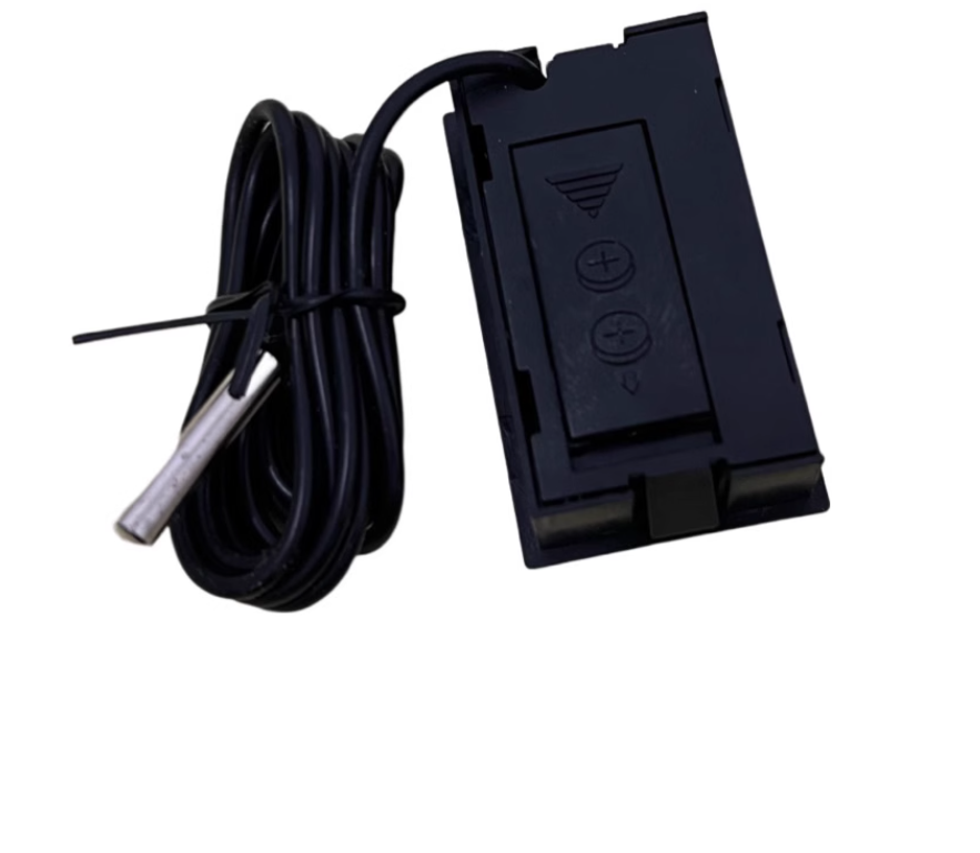 Electronic thermometer, digital thermometer, fish tank refrigerator thermometer with waterproof probe with 5 meter line