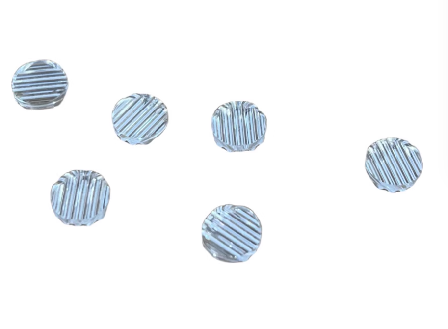 50* φ8mm Line laser lens PMMA optical lens 15°, 30°, 45°, 60°, 90°, 110°, 130° optional