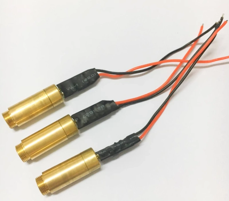 532nm 100MW Green Laser Module Green Laser Light Dot Indicator 3V-4.2V 12*50mm
