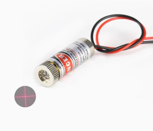 10 pcs/Lot 650nm 5mW red laser module, adjustable focus cross red laser module