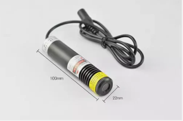 Techhood Red Laser 5V 650nm 200mW Red Laser Line Module for Cut Locating/22*100