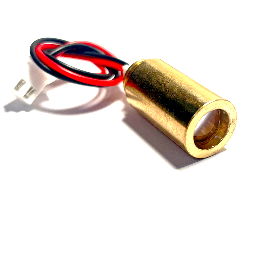 Techhood 12*24mm 5mW Yellow (573nm) Dot Laser Module/ 2V