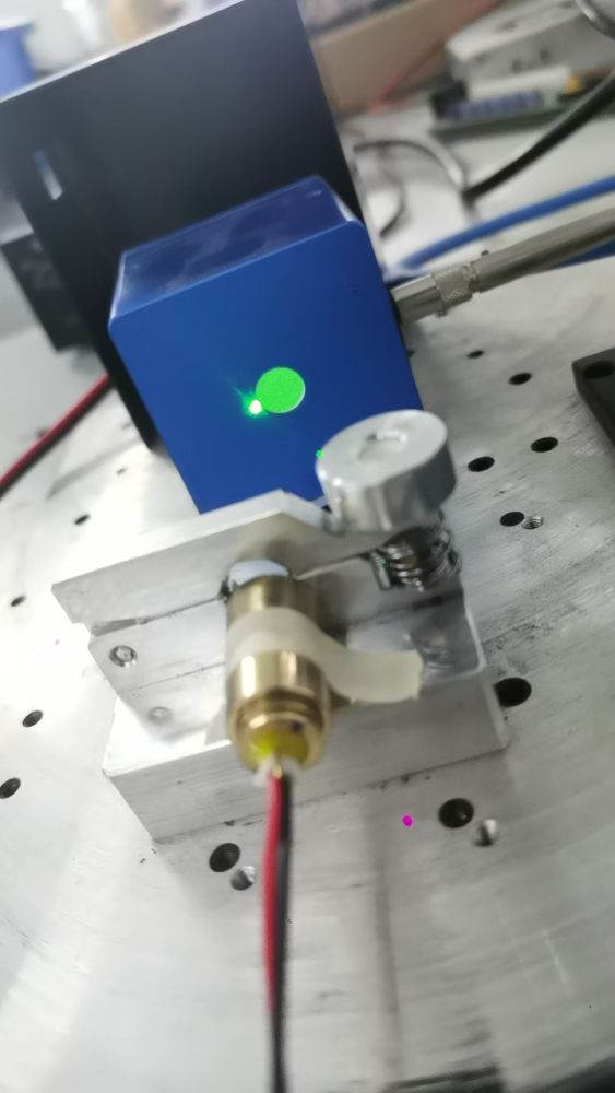 Techhood 12*24mm 10mW Yellow (573nm) Dot Laser Module/ 2V