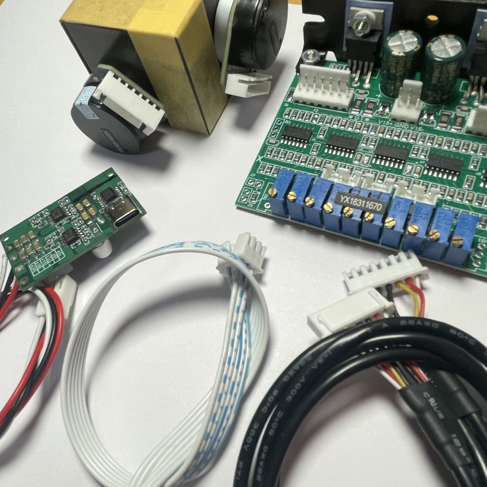 25Kpps Middle Speed Galvo Scanner for Laser Show Lighting/RGB Laser System Scanner/the power supply to USB-C input