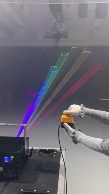 Indoor 12W Waterproof Full-Color Laser Light