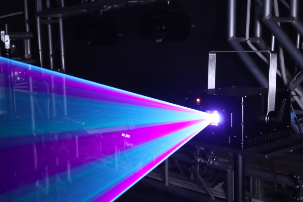 Outdoor 12W Waterproof Full Color Laser Light