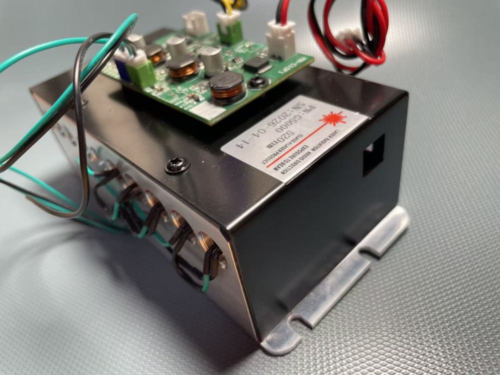 Techhood 5000mW 520nm Green Laser Dot Module