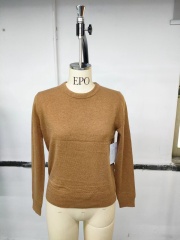 Women's crew-neck cashmere sweater