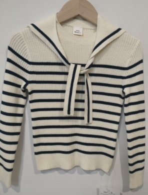 Navy collar strip for kids