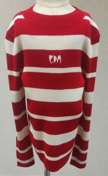 CHILDREN'S KNITTED LONG SLEEVE PULLOVER