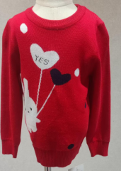 CHILDREN'S KNITTED PULLOVER