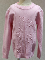 CHILDREN'S KNITTED BUBBLE BALL SWEATER