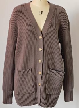 WOMEN'S KNITTED CARDIGAN