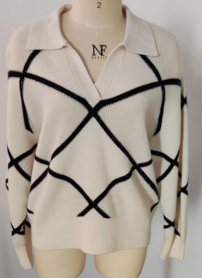 WOMEN'S KNITTED LONG SLEEVE CARDIGAN