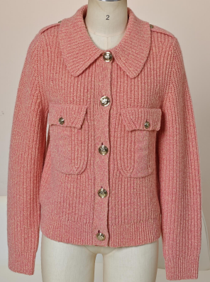 LADIES' KNITTED CARDIGAN