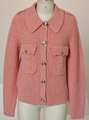 LADIES' KNITTED CARDIGAN