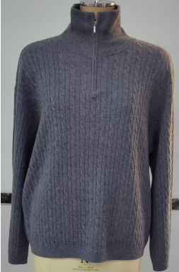 WOMEN'S KNITTED HALF CARDIGAN