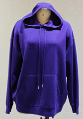 MEN'S KNITTED  PULLOVER WITH HOOD