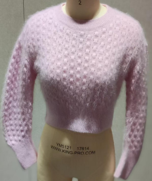 LADIES' KNITTED SHORT SWEATER